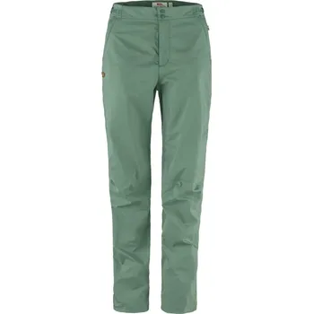 Dámské kalhoty kalhoty turistické dámské FJÄLLRÄVEN Abisko Hike Trousers W Patina Green - 36/S