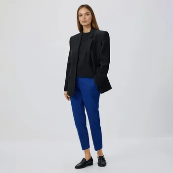 Dámské kalhoty Reserved - LADIES` TROUSERS - indigová - 183IS-57X - 183IS-57X-36