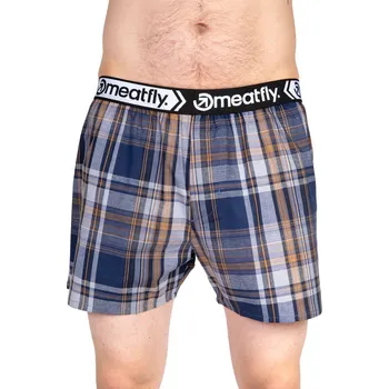 Pánské spodní prádlo Meatfly pánské boxerky Gigi Double Pack Yellow / Brown | Žlutá | Velikost S