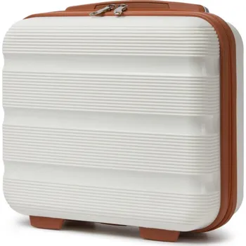 Kono KSK2492L Kosmetický kufřík 33cm Krémová Polypropylen