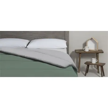 přikrývka Velfont Denver Bicolor přikrývka Barva: zeleno modrá/perlově šedá (menta/perla), Rozměr: 150 x 220 cm