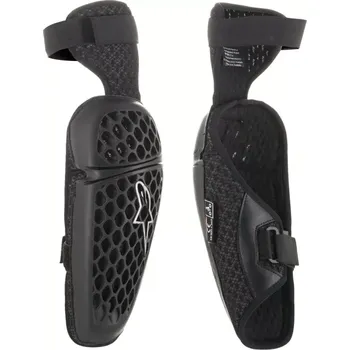 Chrániče loktů / loketní chrániče na ruce ALPINESTARS BIONIC PLUS ELBOW PROTECTORS barva černá, velikost L/XL (loketní chrániče splňují normu EN 1621-1:2012 – Level 1)