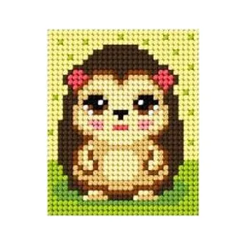 Set školních potřeb Haft. Moje pierwsze wyszywanie - Jeż