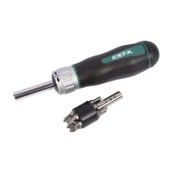 Šroubovák HONITON Ráčnový šroubovák s bity 14 dílů