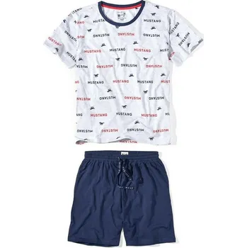 Pánské oblečení Pánské pyžamo krátké 4211 vel.XL - Mustang