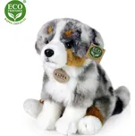 Rappa Plyšový australský ovčák sedící 30 cm ECO-FRIENDLY