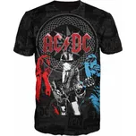 rockove-tricko-AC-DC-Angus velikost: 146 - šířka 39 cm, délka 51 cm