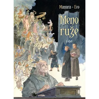 Komiks pro dospělé Meno ruže 1. diel - Umberto Eco