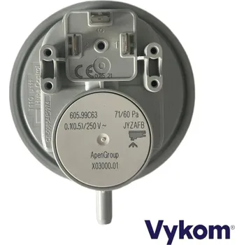 Příslušenství ke kotli Manostat spalin Honeywell C6065AH1038:2 pro AE 15,24,45,62,70