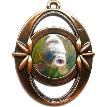 Rybářská medaile pamětní D31B-L221 Zde napište text na štítky a součet zadejte do košíku. Více informací viz.POPIS v dolní části.