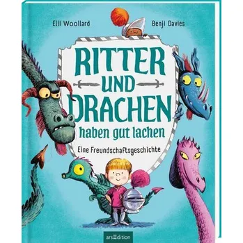 První čtění Ritter und Drachen haben gut lachen - Woollard, Elli [DE] (2026, Pevná, ars edition)