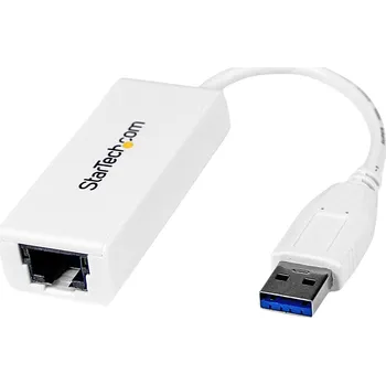 Síťová karta StarTech.com USB 3.0 to Gigabit Ethernet Network Adapter - 10/100/1000 NIC - USB to RJ45 LAN Adapter for PC Laptop or MacBook (USB31000SW) - síťový adaptér - USB 3.0 - Gigabit Ethernet
