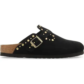 Dámská obuv Semišové pantofle Birkenstock Boston Rivet 1030491 černá 99X, EUR 40