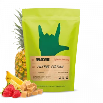 Káva Výberová káva Kolumbie EL PUENTE - TROPIC 250g od HAYB Speciality Coffee