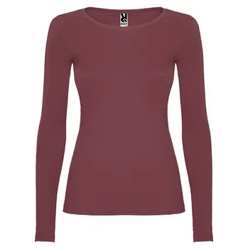 Dámské tričko Dámské tričko s dlouhým rukávem Extreme, bobulová červená, Velikost M