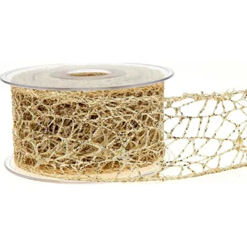 Stuha Stuha Big spider glitter 5 cm x 9,1 m - šapmaň