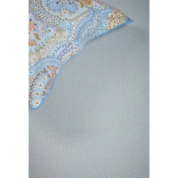 Prostěradlo PIP Studio Prostěradlo Cross Stitch šedomodrá 160x200x25 329702