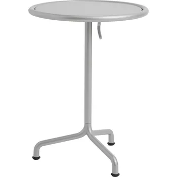 Zahradní stůl Zahradní stolek Deville, Ø55, Silver grey – HAY