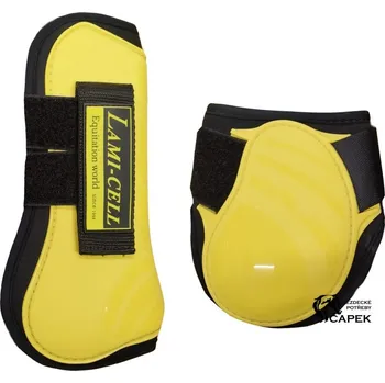 Koňské kamaše Sada šlachovky a strouhavky LamiCell -MIRAGE- - Žlutá - Full