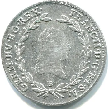 František II. 20 Kreuzer 1794/B. Kremnica. Ag.