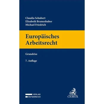 Europäisches Arbeitsrecht - Schubert, Claudia [DE] (2026, Pevná, Beck Juristischer Verlag)