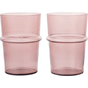Sklenice Skleničky Boya Tall, Mauve, sada 2 kusů – Ferm Living