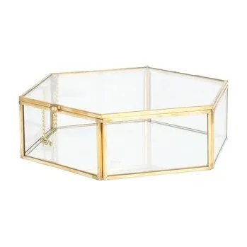 Szkatułka GRAZIA sześciokątna 17X16X5