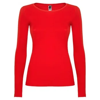 Dámské tričko Dámské tričko s dlouhým rukávem Extreme, červená, Velikost 3XL