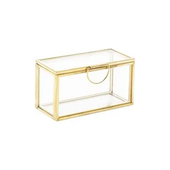 Szkatułka na biżuterię | GRAZIA | mini złota | 9x4x5cm | 852690