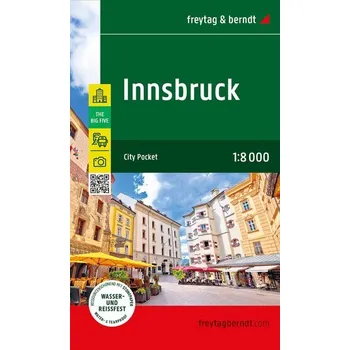 Innsbruck, Stadtplan 1:8.000, freytag & berndt - freytag & berndt [DE-EN-ES-FR-IT-NL] (2026, Mapa, Freytag + Berndt)