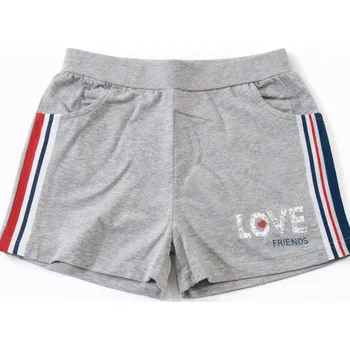 xcena Kratasy dívčí elastické šedé Love Velikost: 146