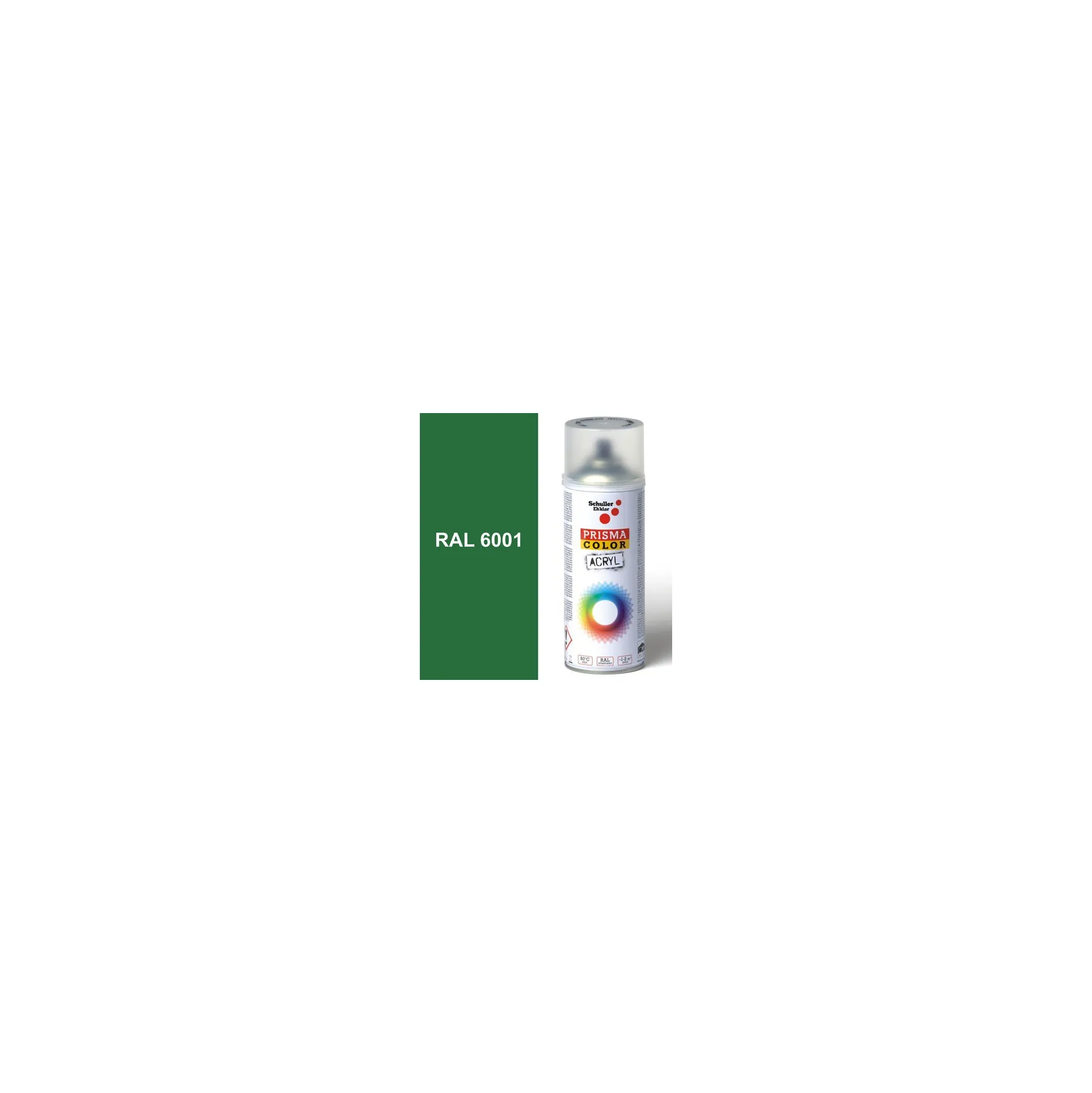 Fotografie 2 - Barva ve spreji Schuller Eh'klar Prisma Color sprej 400 ml RAL 6001 smaragdově zelená