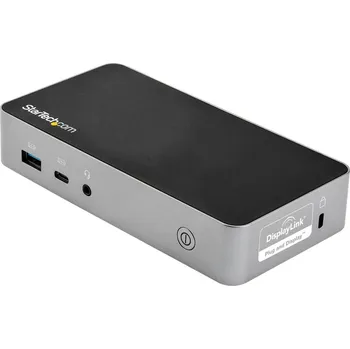 StarTech.com USB-C Dock, Dual Monitor 1080p HDMI Laptop Docking Station, 60W Power Delivery, 1x USB-C, 3x USB-A, Ethernet, Dual HDMI Video Display USB 3.1 Gen 1 Type-C Dock, Mac & Windows - 60W PD With Charging (DK30CHHPDEU) - dokovací stanice - USB-C 3.1