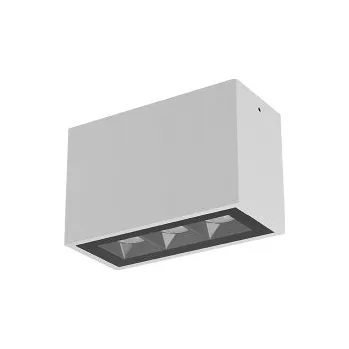 Venkovní osvětlení LED venkovní stropní svítidlo 615 lm 3000K IP65 bílá REDO AROOS 91238