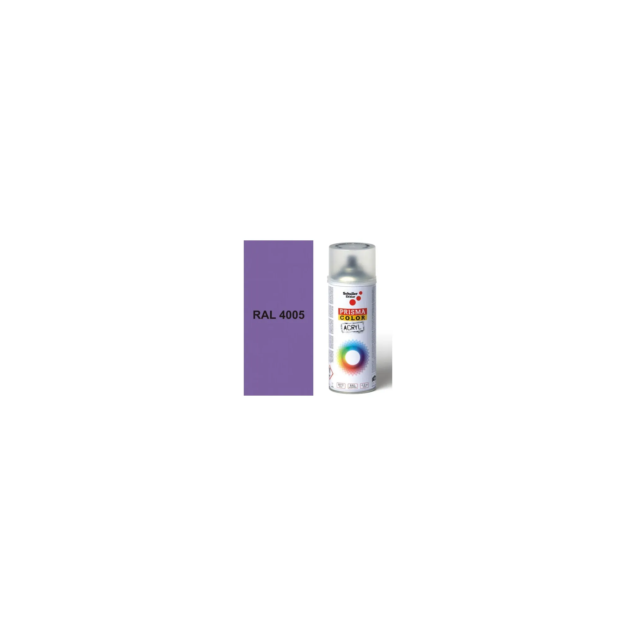 Fotografie 2 - Barva ve spreji Schuller Eh'klar Prisma Color sprej 400 ml RAL 4005 modrofialová