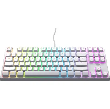 Klávesnice CHERRY XTRFY K4V2 - klávesnice - RGB - 80% TKL - QWERTY - americká - bílá Vstupní zařízení