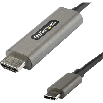 Video kabel StarTech.com 6ft (2m) USB C to HDMI Cable 4K 60Hz with HDR10, Ultra HD USB Type-C to 4K HDMI 2.0b Video Adapter Cable, USB-C to HDMI HDR Monitor/Display Converter, DP 1.4 Alt Mode HBR3 - Thunderbolt 3 Compatible (CDP2HDMM2MH) - kabel adaptéru - HDMI / USB
