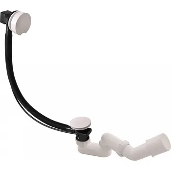 Sifon Sifon vanový automat komplet, 600mm, Bílá - matná MD0588BMAT, RAV Slezák