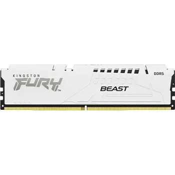 Operační paměť Kingston FURY Beast White/DDR5/16GB/5600MHz/CL40/1x16GB/White
