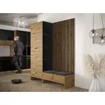 Zamora 3 Stěna do chodby dub…