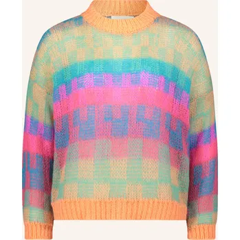 Dámský svetr Cartoon Dámský Svetr S Mohérem, světle zelená / růžová /...