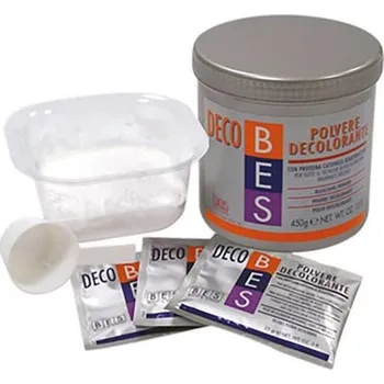 Vlasová kosmetika Bes Decobes Polver melírovací linie 450g