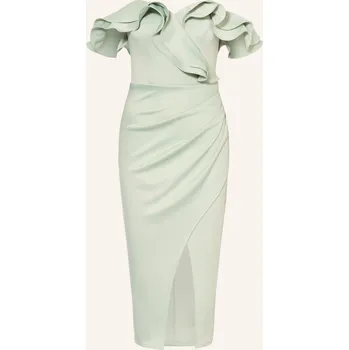 Dámské šaty Lipsy Dámské Koktejlové Šaty S Volány, mátová, 38