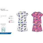 Kiddee Dívčí pyžamo Lilo & Stitch - Rainbow Smile Barva: Bílá, Velikost: 116