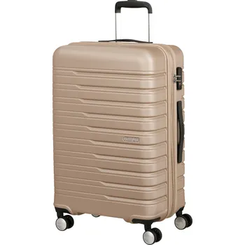 American Tourister FLASHLINE Spinner 67cm Zlatá Ivory Gold 69/75L