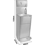 GGM Gastro Nerezové umyvadlo 400 x 427…