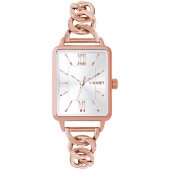 Hodinky MINET Rosegold dámské hodinky SIENA se rosegold ocelovým řemínkem MWL5435