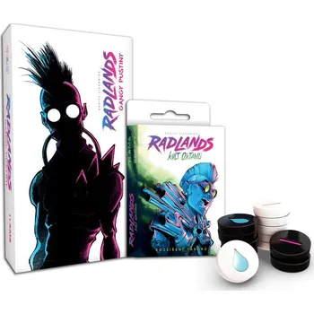 Desková hra TLAMA games Radlands: Gangy pustiny + Kult oktanu + akrylátové žetony