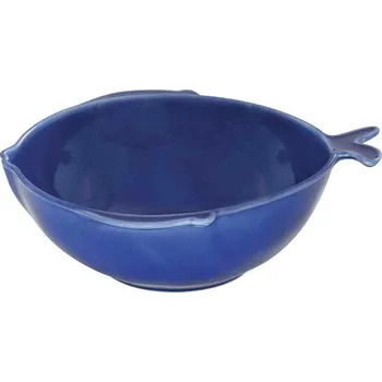 Easy Life, Itálie Easy Life - Porcelánová mísa Blue ve tvaru ryby - 24×22 cm Barva: jako na obrázku, Velikost: 24x22