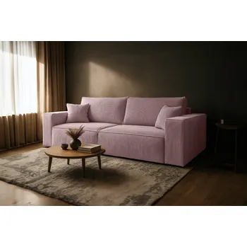 Pohovka Pohovka FIERRO - růžová - manšestr - LINCOLN 61